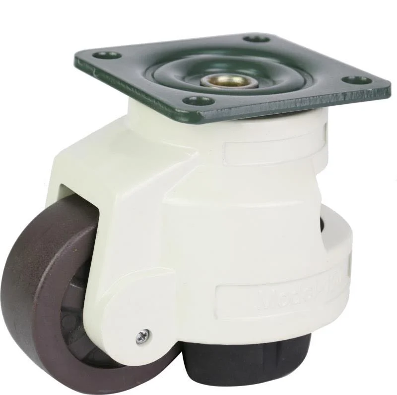 3 Inch Swivel Retractable Leveling Adjustable Industrial Heavy Duty Casters