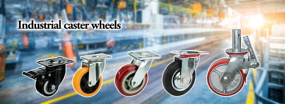 Wbd Steel Welded Construction Heat Resistant Caster High Temperature Castors Black Phenolic Wheel with Plain Bearing