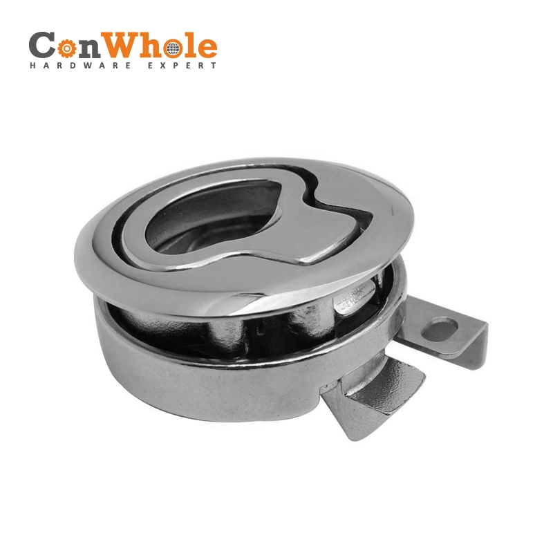 Stainless Steel Floor Buckle Hatch Latch Flushturning Lift Handle Lock