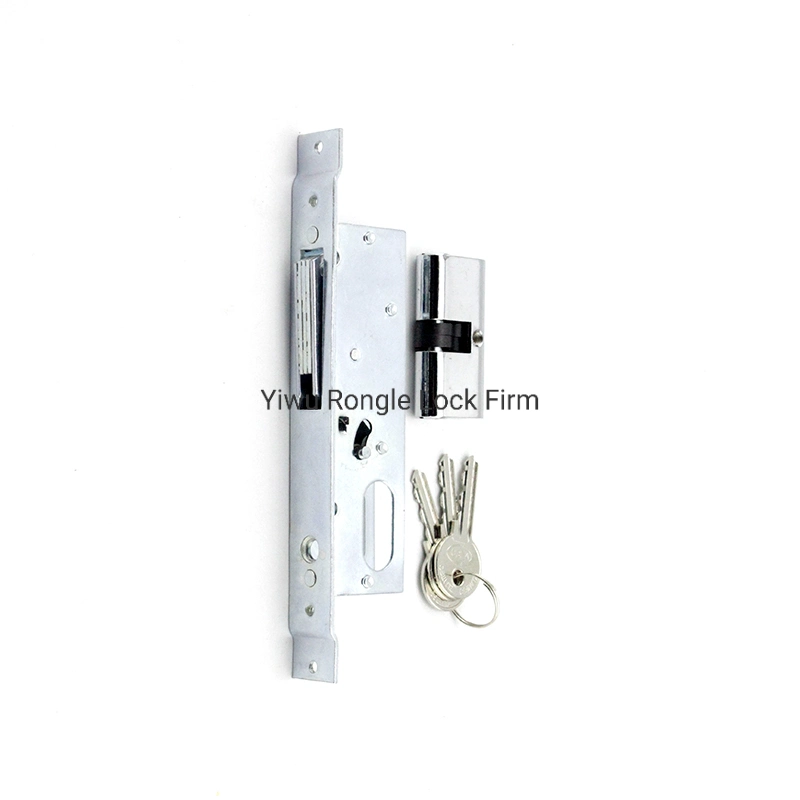 Quick Installation Kfc Door Lock Door and Window Hardware Fittings Aluminum Alloy Glass Framed Door Floor Lock American Square Tongue Lock