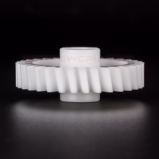 Пластиковые нейлоновые шестерни, обработанные на станке с ЧПУ, шестерни PA6