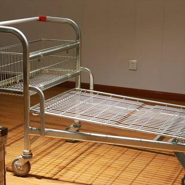 Сверхмощная ручная планшетная тележка с подшипником и пятью колесами