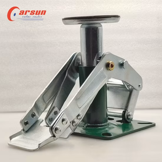 Высококачественные напольные замки общего назначения, сверхмощный напольный тормоз 4/5/6/8 дюймов.